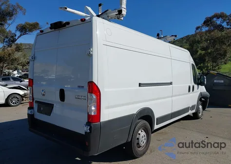 2023 Ram Promaster 3500 Cargo Van High Roof 159 Wb Ext from USA, damaged, VIN 3C6MRVJG6PE536928